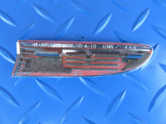 Bentley Continental GT GTC left fender chrome trim #2936