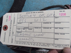Bentley Continental Gt Gtc Flying Spur engine wire harnes 6.0 w12