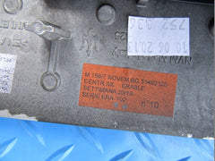 Maserati Quattroporte center console compartment trim panel gloss wood #8574