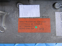 Maserati Quattroporte center console compartment trim panel gloss wood #8575