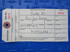 Bentley Continental Flying Spur right rear door main wire harness #2919