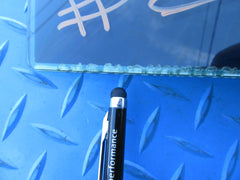 Maserati Quattroporte left rear door glass window #2909