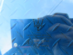 Maserati Quattroporte left rear door glass window #2909