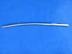 Maserati Ghibli left rear door window chrome trim #8473
