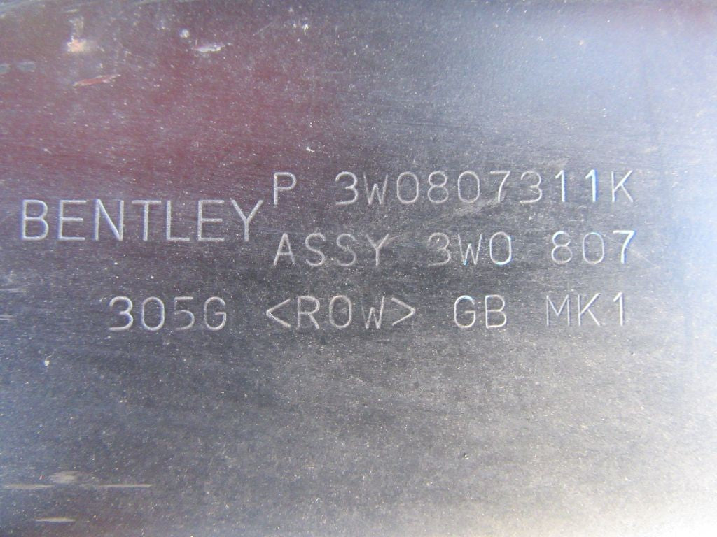Bentley Flying Spur rear bumper reinforcement impact bar #7456