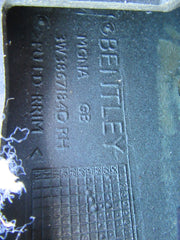 Bentley Continental GT interior right quarter trim panel #1734