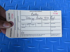 Bentley Continental GT interior right quarter trim panel #1734