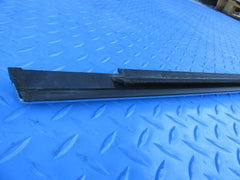 Maserati Ghibli left rear door window chrome trim #8473