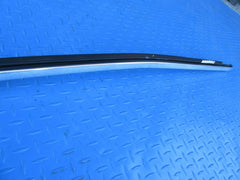 Maserati Ghibli left rear door window chrome trim #8473