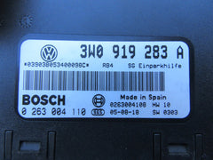 Bentley Continental Flying Spur GT GTC park assist control module #1016