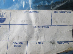 Maserati Quattroporte front bumper right passenger side bracket #4587