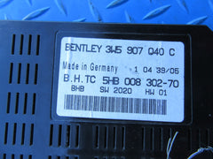 Bentley Flying Spur Gtc GT AC heater climate control module #2911