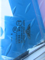 Bentley Continental GT right quarter glass #1743