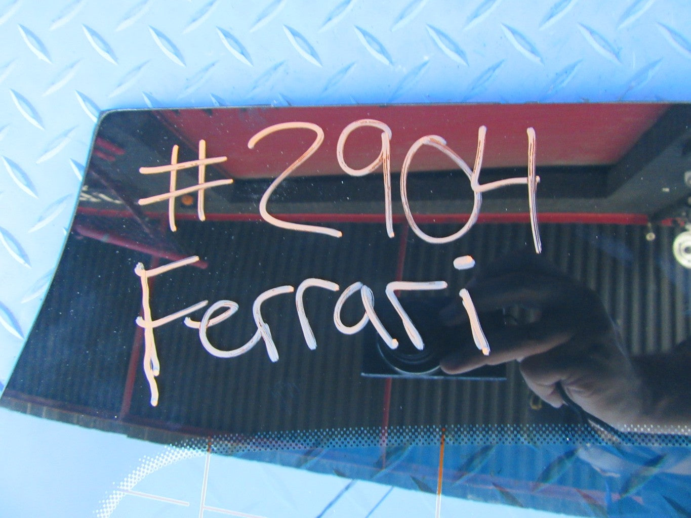 Ferrari 812 Superfast GTS rear back glass #2904