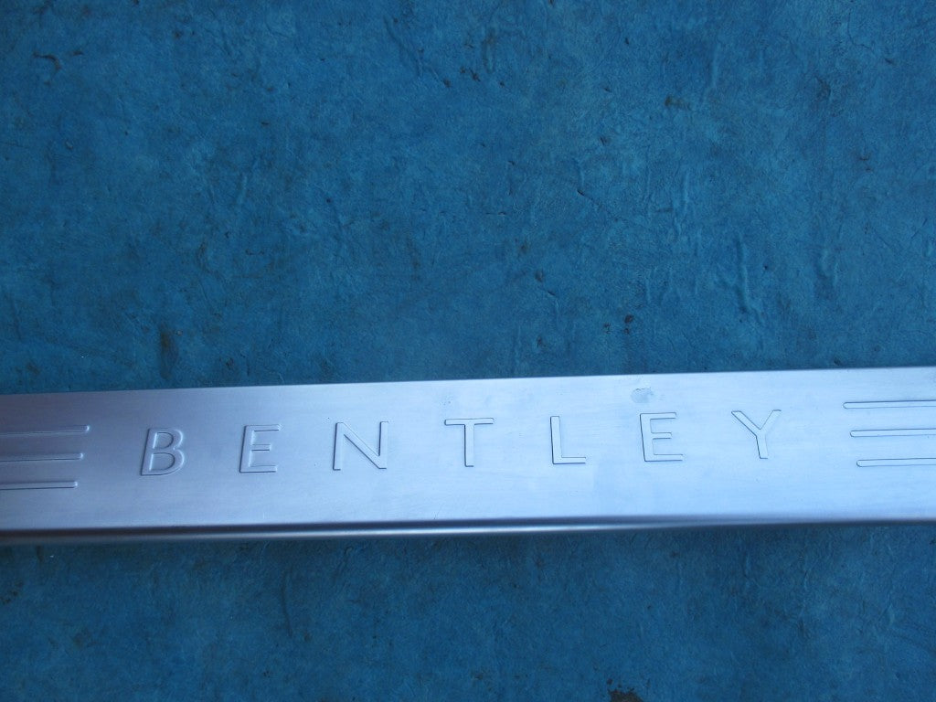 Bentley Continental Gtc right door sill panel trim scuff plate step cover #3914