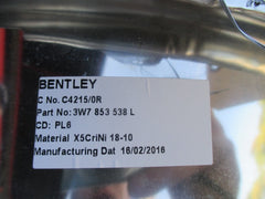 Bentley Continental Gtc right door sill panel trim scuff plate step cover #3914