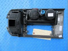 Maserati Ghibli Quattroporte center console compartment trim panel Carbon #8488