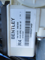 Bentley Continental GT right quarter glass regulator #1746