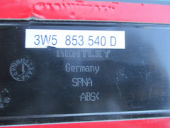 Bentley Continental Flying Spur right rear door sill trim emblem scuff plate #3916