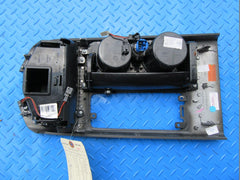 Maserati Ghibli Quattroporte center console compartment trim panel gloss wood #8487