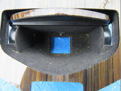 Maserati Ghibli Quattroporte center console compartment trim panel gloss wood #8486