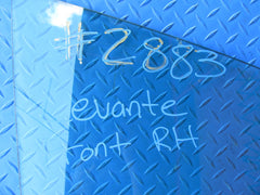 Maserati Levante right front door window glass #2883