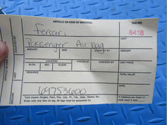 Ferrari 458 488 812 California F12 right dashboard airbag #8418