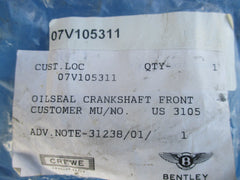 Bentley Mulsanne crankshaft oil seal #5076