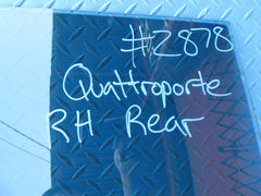 Maserati Quattroporte right rear door window glass #2884