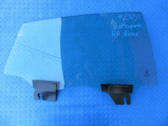 Maserati Quattroporte right rear door window glass #2881