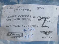 Bentley Mulsanne center console sliding tray bracket #5073