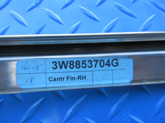 Bentley Continental GT right upper window chrome roof trim #1755