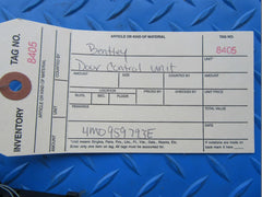 Bentley Bentayga left front door control unit #8405