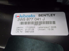 Bentley Continental Flying Spur sunroof moon roof solar