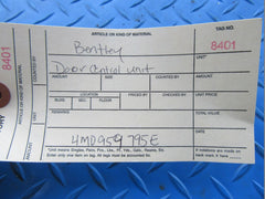 Bentley Bentayga right left rear door control unit #8401