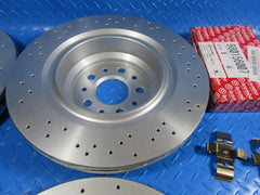 Maserati Ghibli Quattroporte Awd front rear rotors brake pads Brembo #5825