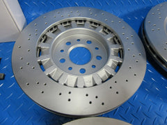 Maserati Ghibli Sq4 Quattroporte Awd front and rear rotors brake pads #5824