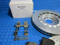 Maserati Ghibli Quattroporte front rear brake pads & rotors PREMIUM QUALITY 2017 - 2024 #6700