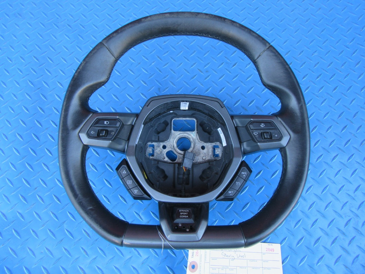 Lamborghini Huracan LP580 Coupe LP610 Spyder steering wheel #2849