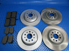 Maserati Ghibli front rear brake pads disk rotors smooth #6563