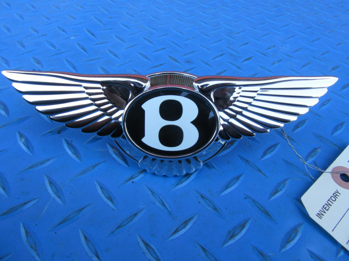 Bentley Continental Flying Spur GT trunk B emblem wings #2859