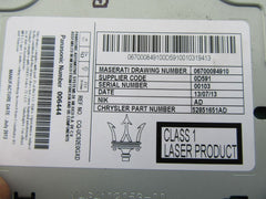 Maserati Ghibli Quattroporte radio head unit #8376