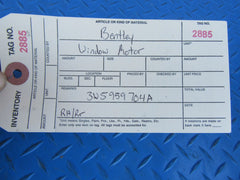 Bentley Continental right rear door window motor #2885