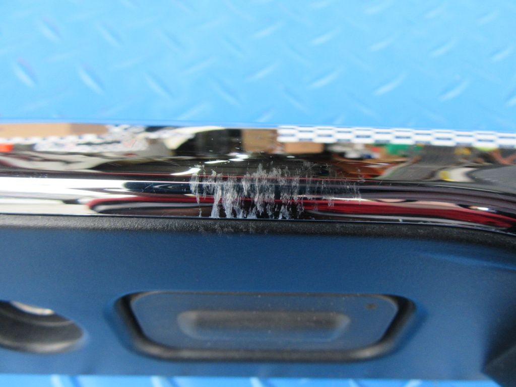 Maserati Quattroporte trunk open chrome trim panel #8396