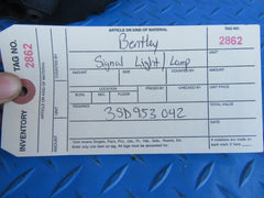 Bentley Continental GT GTC right turn signal light #2862