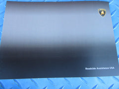 Lamborghini Huracan Spyder RWD owners manuals booklets with pouch #2853