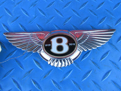 Bentley Continental GT GTC front B emblem wings badge #2855
