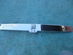 Rolls Royce Ghost trunk lid boot finishing plate trim #3385