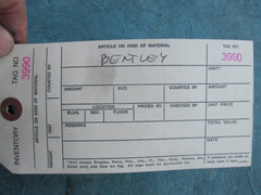 Bentley Flying Spur right rear bumper bracket guide #3990