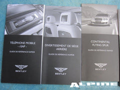 Bentley Continentyal Flying Spur owners manual - in French